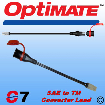O7 OptiMate SAE to TM Converter Lead