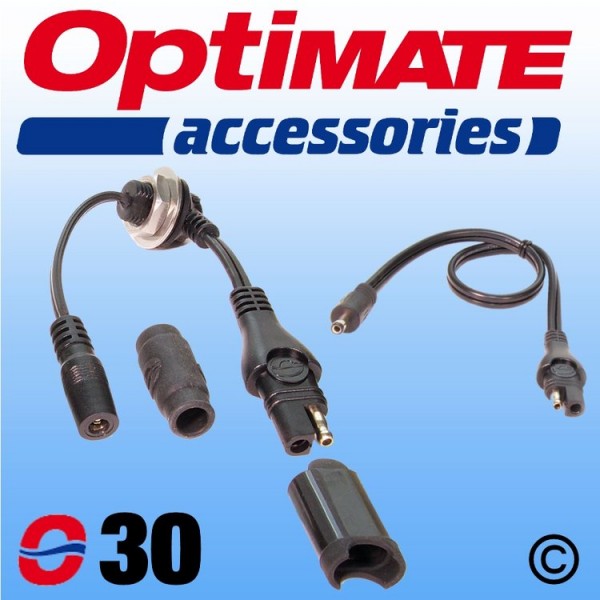 O30 OptiMate SAE Tank Bag Cable Set