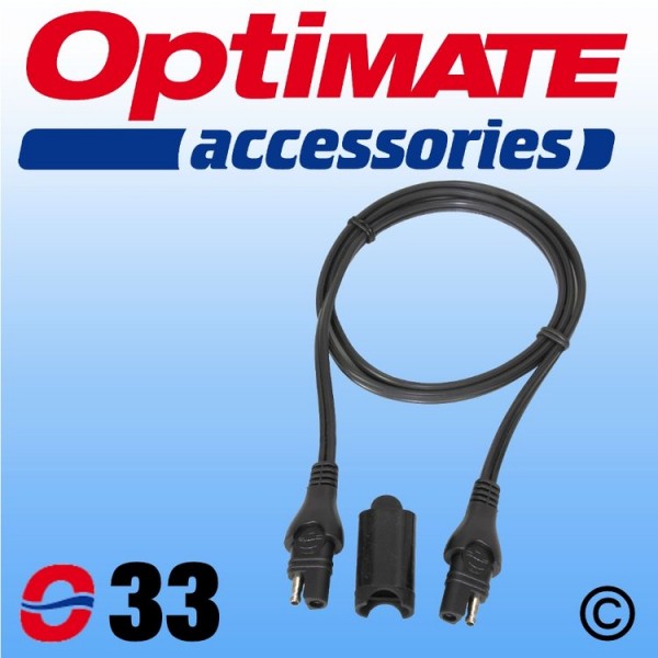 O33 OptiMate SAE Extension Lead - 1m