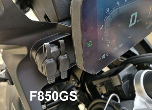 Motorrad Dual USB Ladegerät DIN -Sockel -Voltmeter für BMW