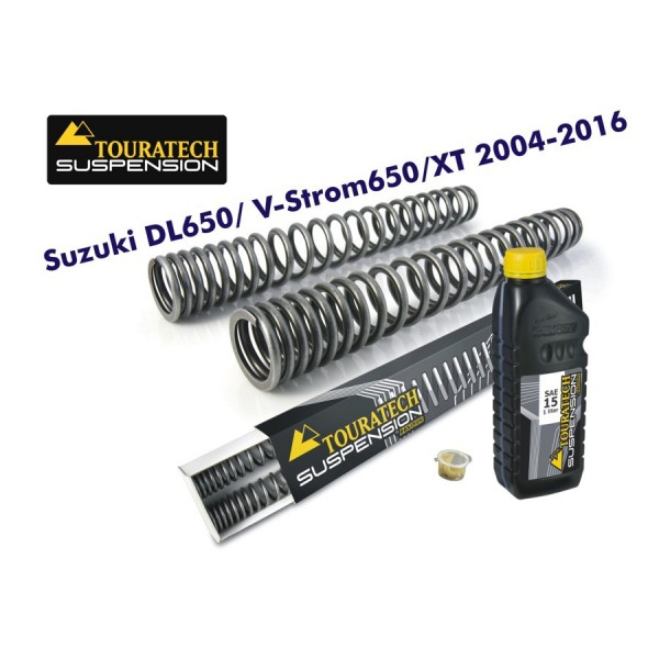 Touratech Progressive fork springs for Suzuki DL650 / V-Strom 650/XT 2004-2016
