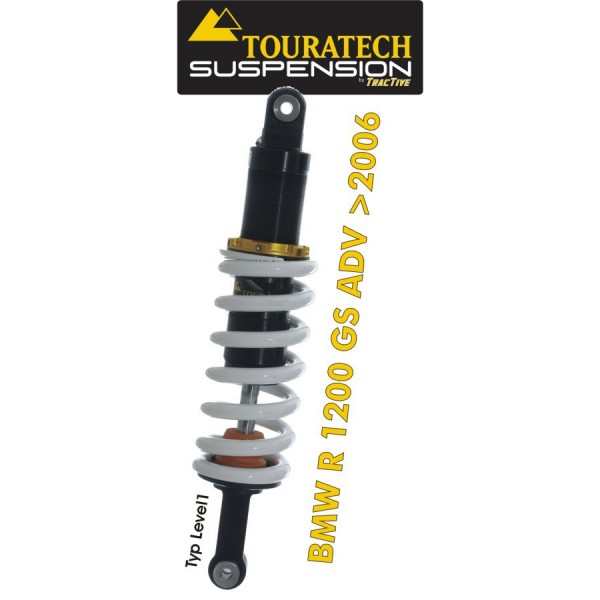 Touratech Suspension *rear* shock absorber for BMW R1200GS ADV (2006-2013) type *Level1*