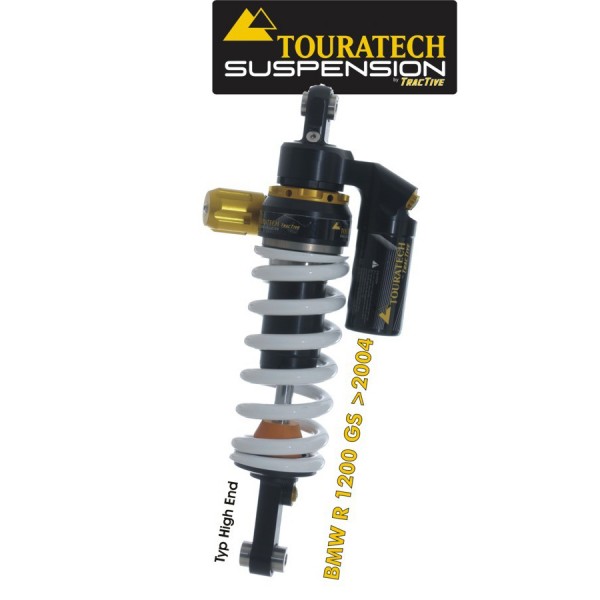 Touratech Suspension *rear* shock absorber for BMW R1200GS (2004-2012) type *High End*
