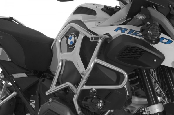Touratech Stainless steel crash bar extension, BMW R1200GS Adventure (LC) from 2014