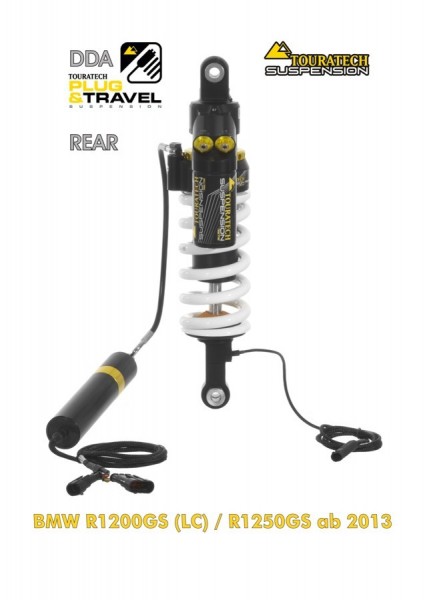 Touratech Suspension “rear” shock absorber DDA / Plug & Travel for BMW R1200GS (LC) 2013 - 2016