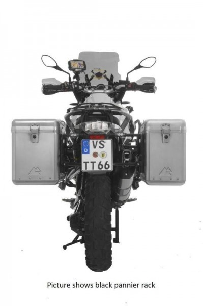 Touratech ZEGA Mundo pannier system 38/45l S/S rack for BMW R1250GS/A R1200GS/A LC