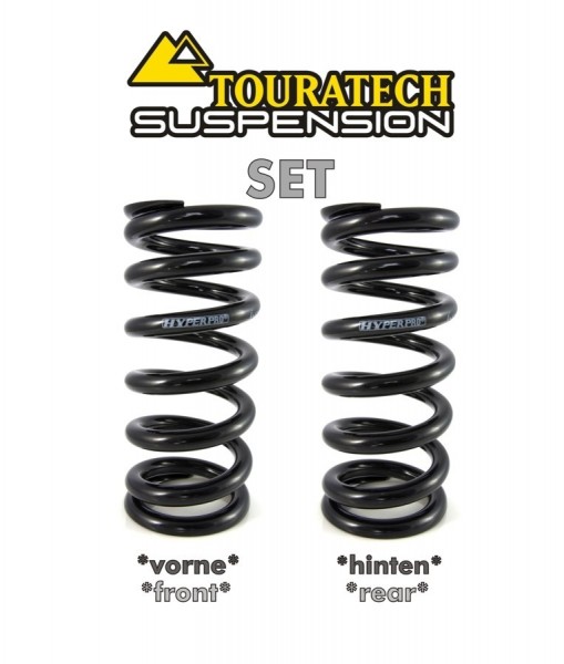 Touratech Progressive replacement springs BMW R1200GSA (LC) R1250GSA original shocks w dynamic ESA