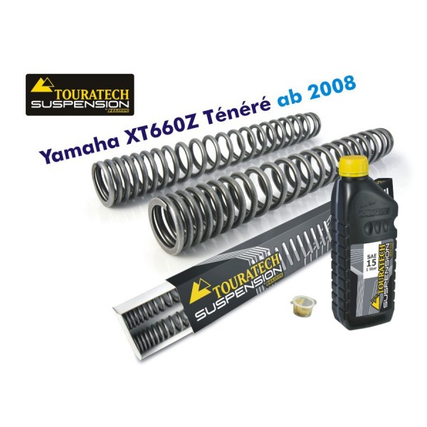 Touratech Progressive fork springs for Yamaha XT660Z Tenere (no ABS) *from 2008*