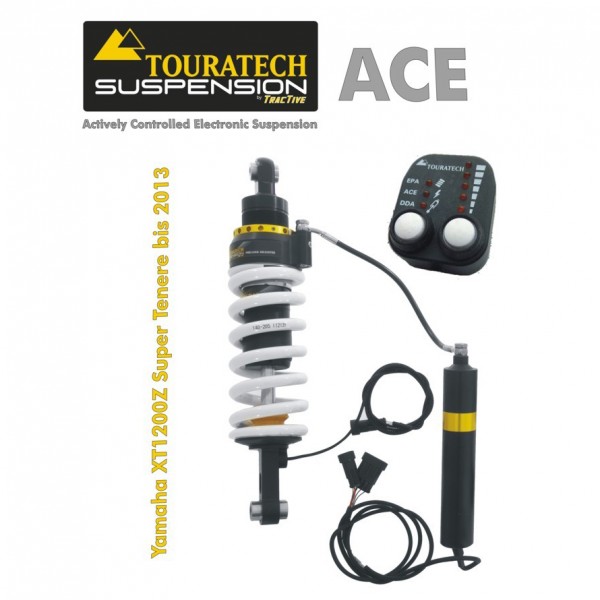 Touratech Suspension ACE shock absorber for Yamaha XT1200Z Super Tenere from 2010-13 Typ Expedition