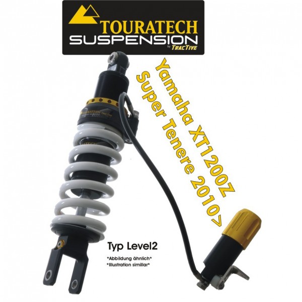 Touratech Suspension *rear* shock absorber for Yamaha XT1200Z Super Tenere (2010-2013) type *Level2*
