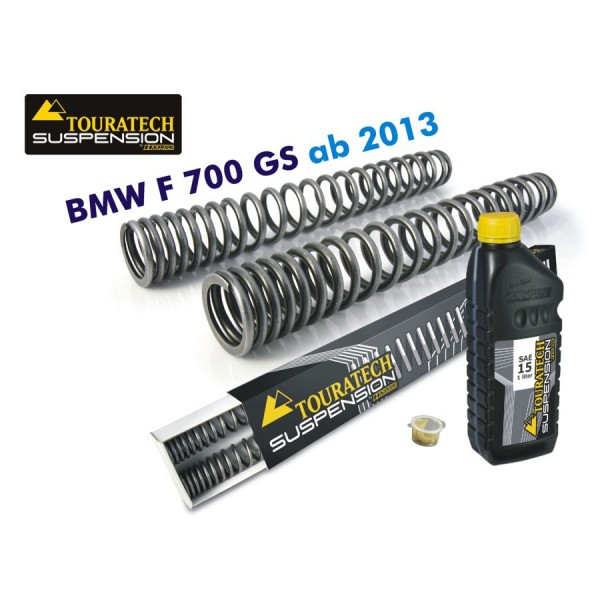 Touratech Progressive fork springs for BMW F700GS from 2013