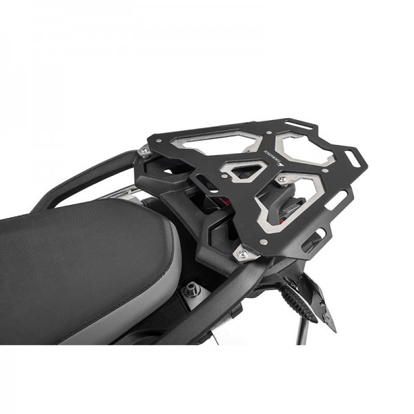 Touratech Aluminium luggage rack, black for BMW F850GS / F750GS