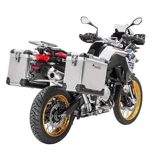 Touratech ZEGA Pro alu pannier system 38/45 litres BMW F750/850GS/A/F900GSA/F800GS 24-