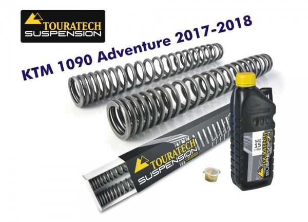 Touratech Progressive fork springs for KTM 1090 Adventure from 2017-2018