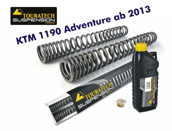 Touratech Progressive fork springs for KTM 1190 Adventure from 2013