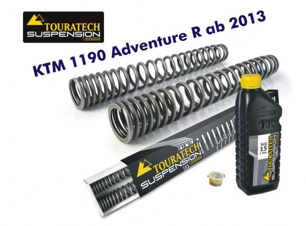Touratech Progressive fork springs for KTM 1190 Adventure R from 2013