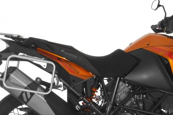 Touratech Comfort seat one piece for KTM 1190 Adventure/Adventure R, DriRide™ breathable, standard