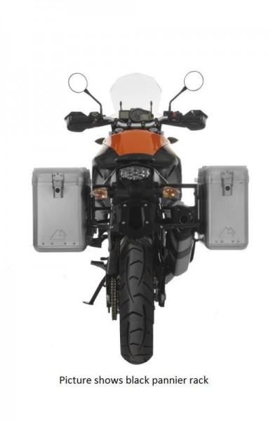Touratech ZEGA Mundo Alu Panniers 31/38l S/S rack KTM 1050/1090 Adv/ 1290 Super Adv/ 1190 Adv/R