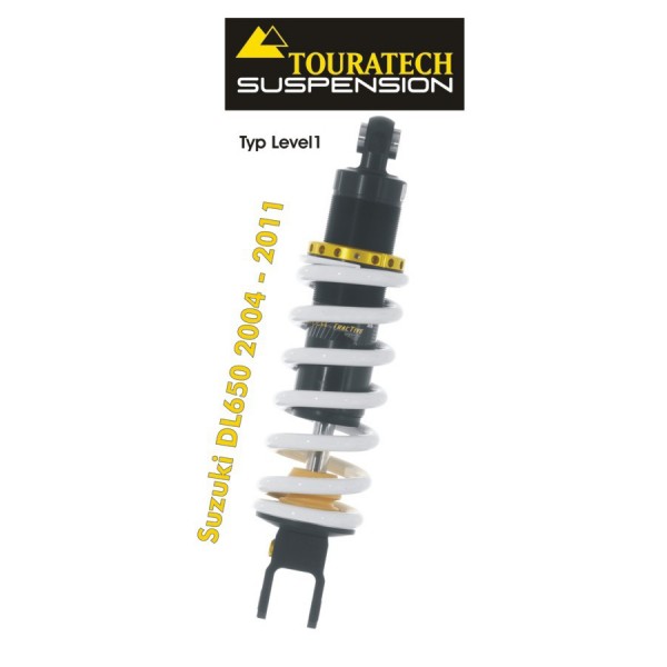 Touratech Suspension shock absorber for Suzuki DL650 2004 up to 2011 type Level1