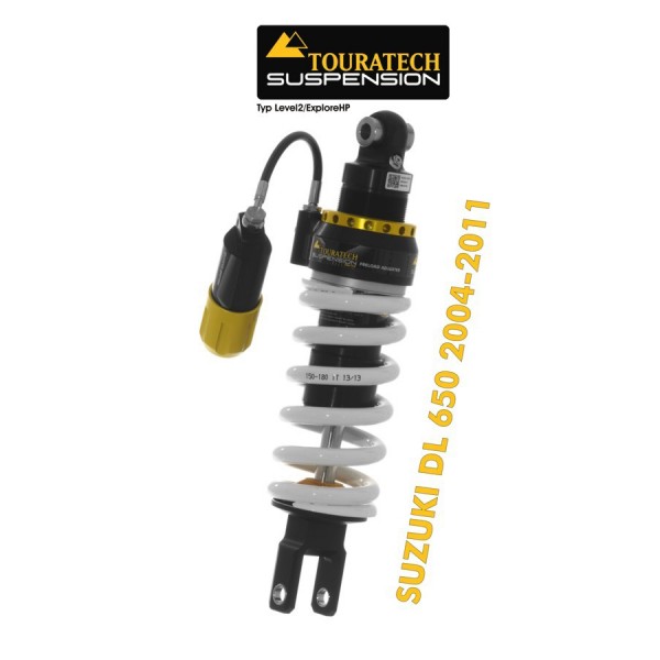 Touratech Suspension shock absorber for Suzuki DL 650 2004-2011 type Level2/ExploreHP