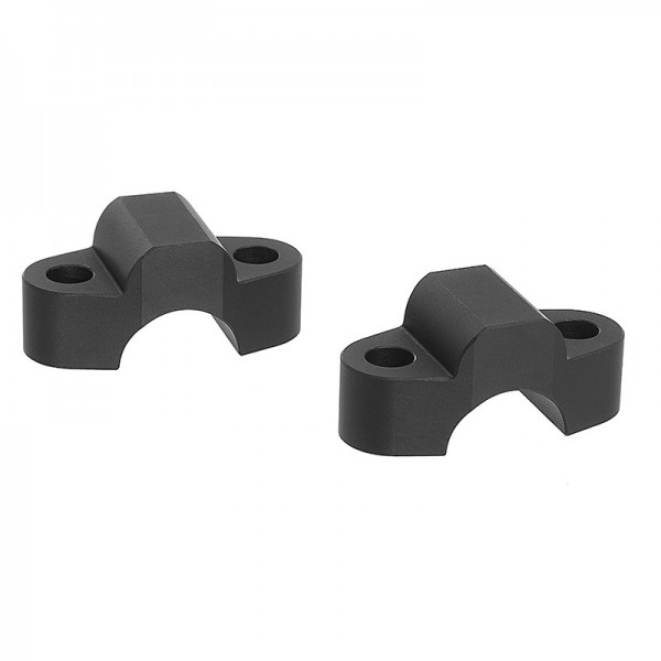 Touratech Handlebar riser 15 mm black type 41 for Suzuki V-Strom 1000 from 2014
