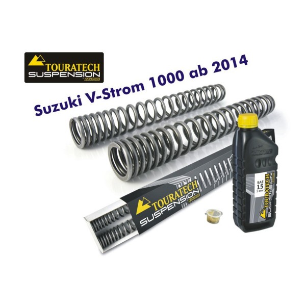 Touratech Progressive fork springs for Suzuki V-Strom 1000 from 2014