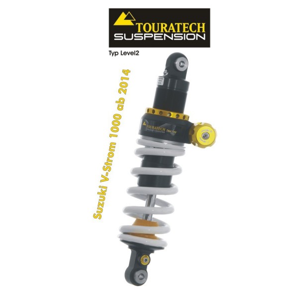 Touratech Suspension shock absorber for Suzuki V-Strom 1000 from 2014 type Level2/ExploreHP