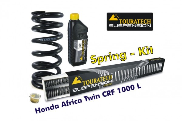 Touratech Progressive replacement springs fork & shock absorber Honda CRF1000L Africa Twin (2015-17)