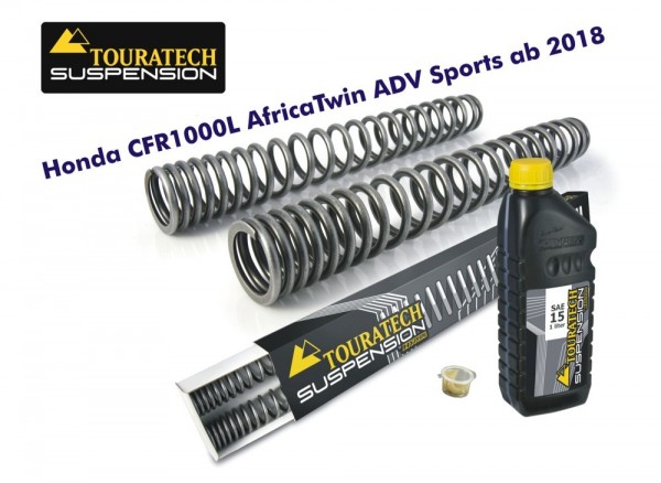 Touratech Progressive fork springs for Honda CRF1000L Africa Twin Adv Sports from 2018