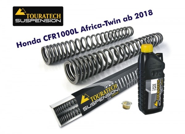 Touratech Progressive fork springs for Honda CRF1000L Africa Twin from 2018