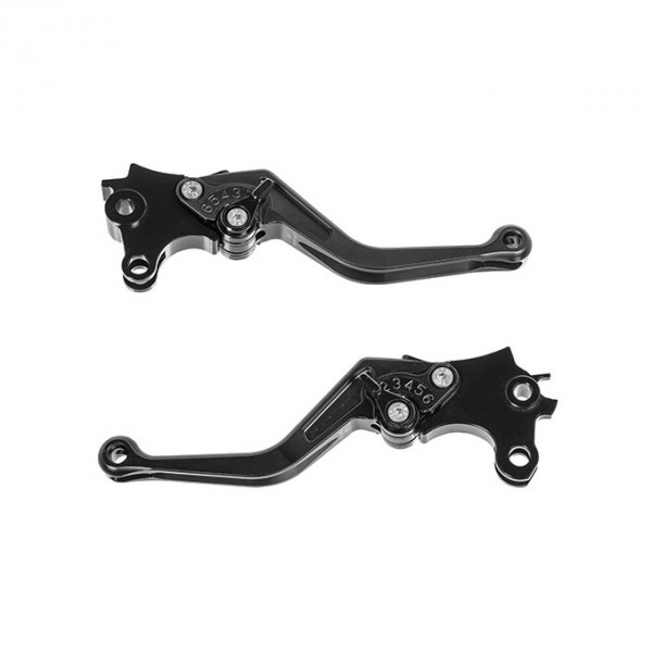 Touratech brake and clutch lever set adjustable short version Honda CRF1100L Africa Twin/ Adv Sports