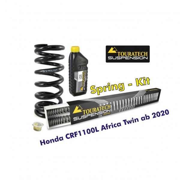 Touratech Progressive replacement springs fork & shock absorber Honda CRF1100L Africa Twin 2020-