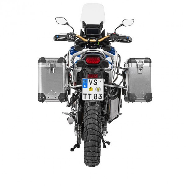 Touratech ZEGA Pro alu pannier sys 31/38 litres S/S rack Honda CRF1100L AT 2022-/ Adv Sports