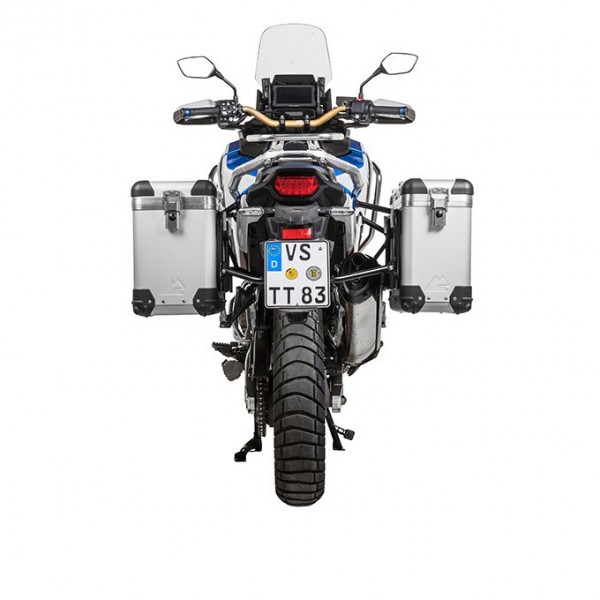 Touratech ZEGA Pro alu pannier sys And-S 31/38L S/S rack black Honda CRF1100L AT 2022-/Adv Sports