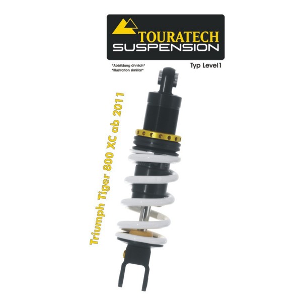 Touratech Suspension shock absorber for Triumph Tiger 800 XC (2011-2014) type Level1