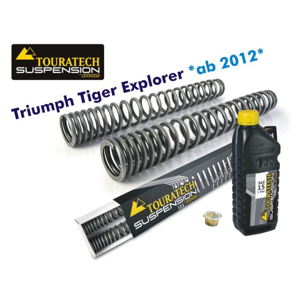 Touratech Progressive fork springs for Triumph Tiger Explorer *from 2012*