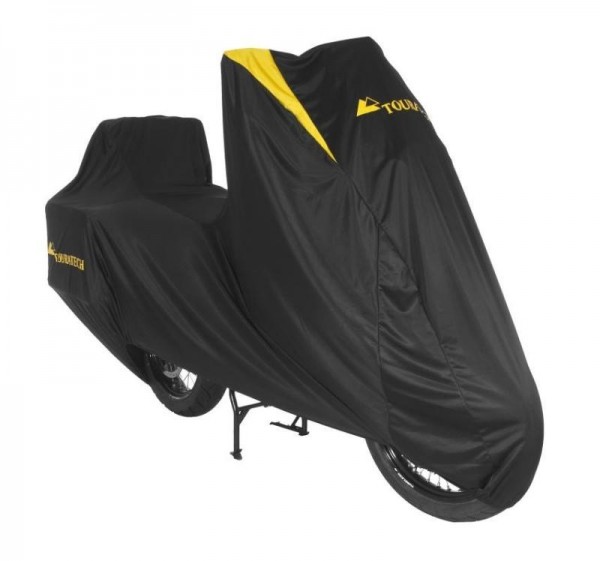 Touratech Indoor 'Super Soft' tarpaulin cover for long-distance Enduros with cases