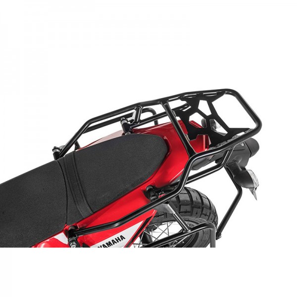 Touratech ZEGA Luggage rack black, stainless steel for Yamaha Tenere 700/World Raid