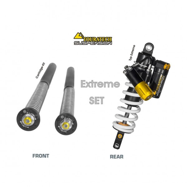 Touratech Suspension WTE Extreme - SET for Yamaha Tenere 700 from 2019