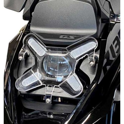 Touratech Headlight protector Makrolon with quick release fastener for R1300GS *OFFROAD USE ONLY*