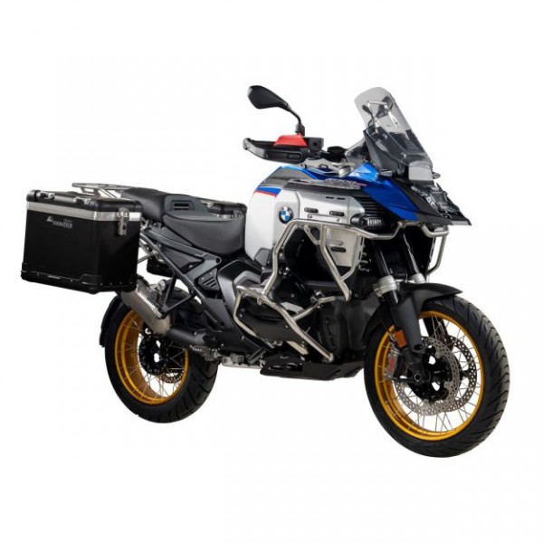 Touratech ZEGA Pro aluminium pannier system S/S Rack 45/45L 