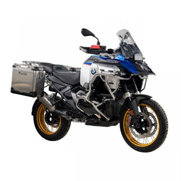 Touratech ZEGA Pro aluminium pannier system S/S Rack Black 31/31L Alu for BMW R 1300 GS Adventure