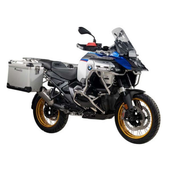 Touratech ZEGA Pro aluminium pannier system S/S Rack Black 45/45L And-S for BMW R 1300 GS Adventure