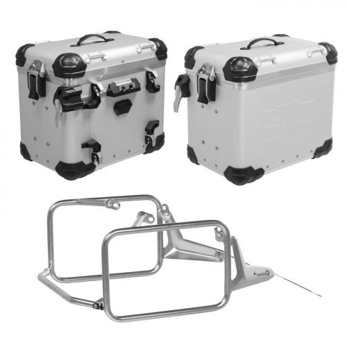Touratech ZEGA Evo aluminium pannier system 45/45L 