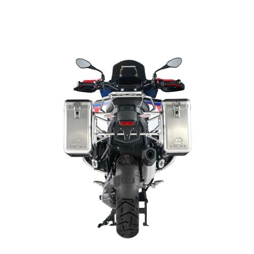 Touratech ZEGA Mundo aluminium pannier system S/S Rack Black 31/31L Alu for BMW R1300 GS Adventure