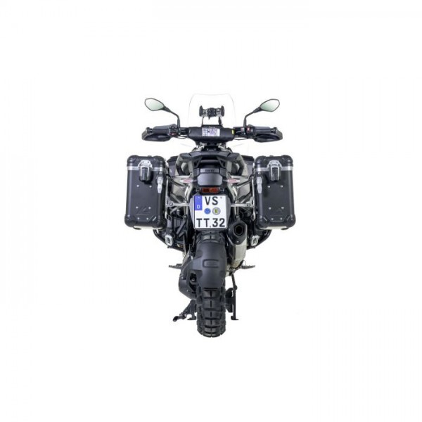 Touratech ZEGA Evo aluminium pannier system S/S Rack 31/31L 