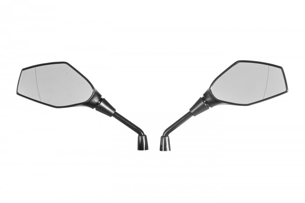 Touratech Safety rear-view mirror set, aspherical, right-hand thread M10 x 1.25