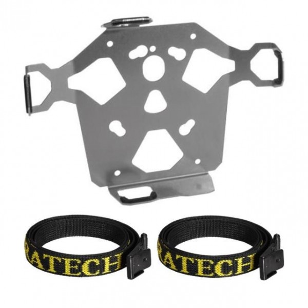 Touratech ZEGA Pro/ZEGA Mundo - Adapter plate with straps protection for fuel canister 3 litre