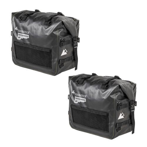 Touratech Soft system Extreme for BMW R1300GS with stainless steel rack Black