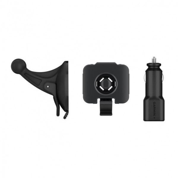 Touratech Garmin car mount with suction pad and charging plug for zumo XT2